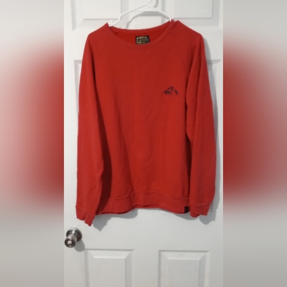 United By Blue Red Crew Neck Sweatshirt - Picture 1 of 4
